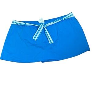 Jag Blue Swim Skirt, Large